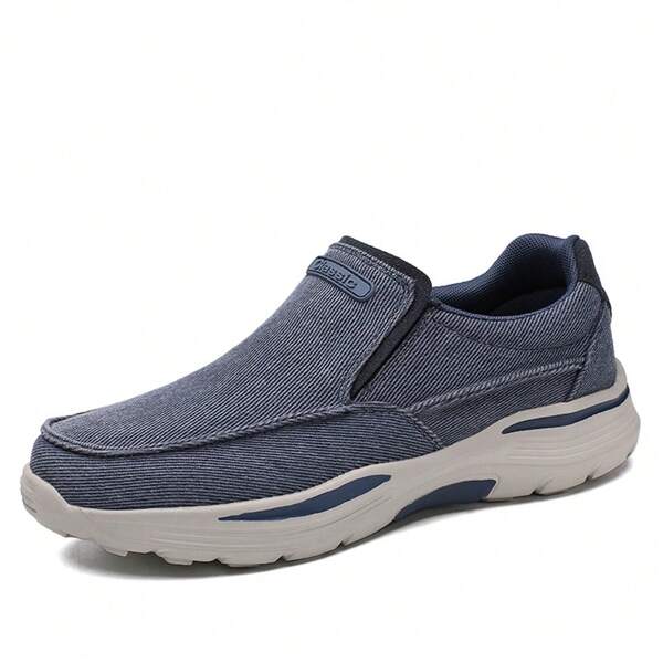 Men's Fashionable Casual Shoes Sports Shoes Summer Breathable Sports Shoes Running Shoes Slow Running Tennis Shoes Flat Shoes Thick Soled Canvas Shoes